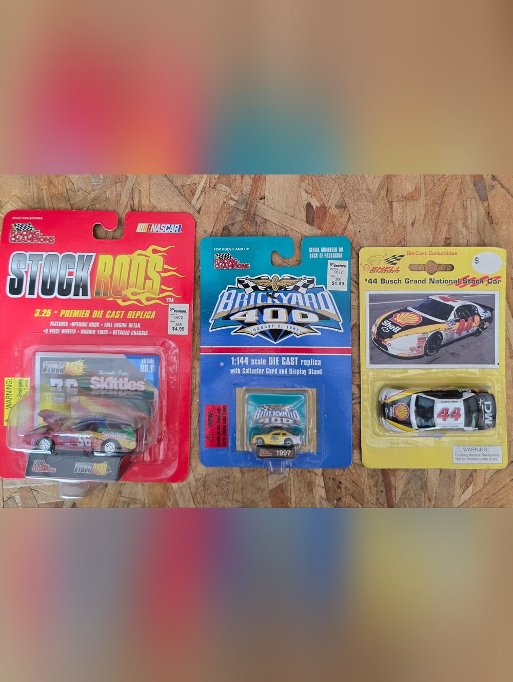 Lot of 3 Vintage Unopened Die Cast Collectibles